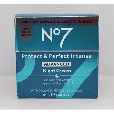 Boots No7 Protect & Perfect Night Cream 50ml(1.6 f...