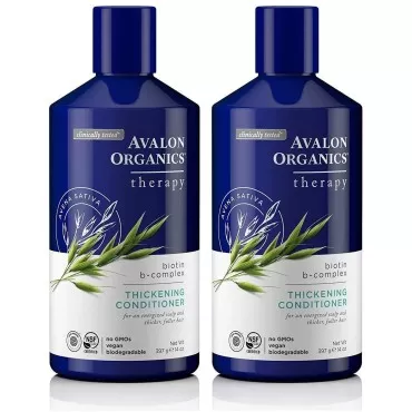 Avalon Organics - Complex Thickening Conditioner, Biotin B, 14 Oz (Pack of 2)