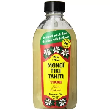 Monoi Tiki Tahiti Tiare Coconut Oil 4 Fluid Ounce...