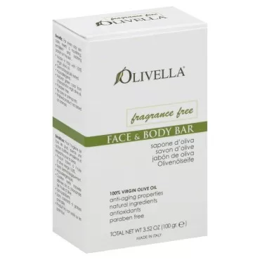 Olivella Bar Soap Fragrance Free 3.52 oz (Multi-Pa...