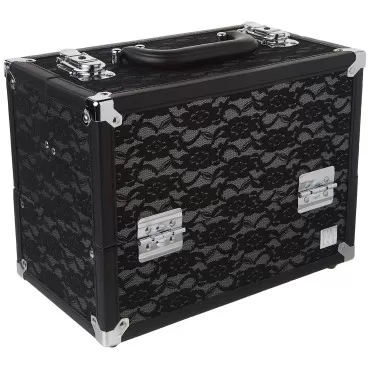 Caboodles Make Me Over 4 Tray Train Case, Cosmetic...