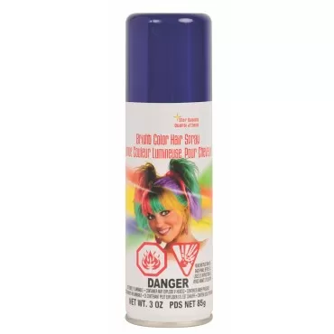 Rubie's Bright Color Hairspray, Blue , 3 Ounce (Pack of 1)