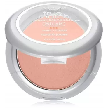 L'Oréal Paris True Match Super-Blendable Blush, Precious Peach, 0.21 oz.