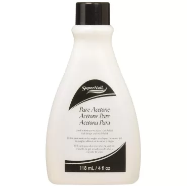 Super Nail Pure Acetone, 4 Fl Oz...