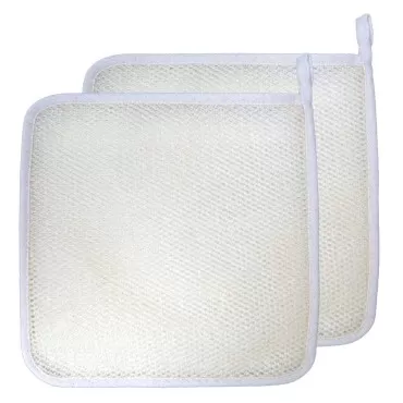 Aquasentials Gentle Weave Bath Cloth (2 Cloths)...