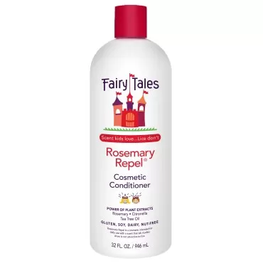 Fairy Tales Rosemary Repel Daily Kids Conditioner- Kids Like the Smell, Lice Do Not, 32 fl oz. (Pack of 1)