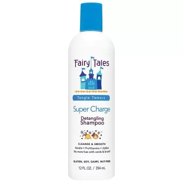 Fairy Tales Tangle Tamer Detangling Shampoo for Kids - Ultra Moisturizing and  Anti Frizz Protection  - Paraben Free, Sulfate Free - 12 Oz