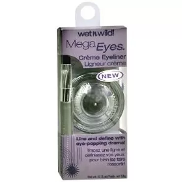Wet 'n' Wild Mega Eyes Creme Eyeliner, 886 Black...