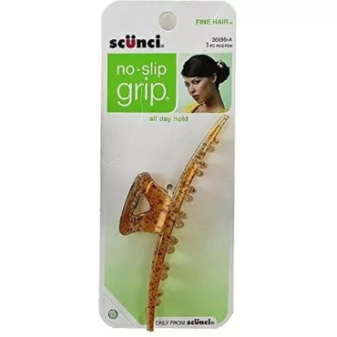Scunci No-Slip Grip Jaw Clip - Assorted Colors