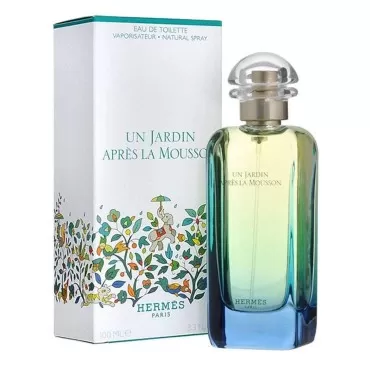 Un Jardin Apres La Mousson by Hermes for Men and Women. Eau De Toilette Spray 3.4-Ounces