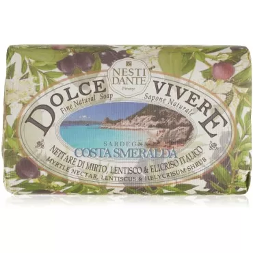 Nesti Dante Dolce Vivere Fine Natural Soap - Sardegna - Myrtle Nectar, Lentiscus & Helycrisum Shrub 250g/8.8oz