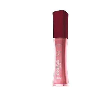 L'Oreal Paris Infallible 8HR Plumping Lip Gloss, Rose, 0.21 Ounces