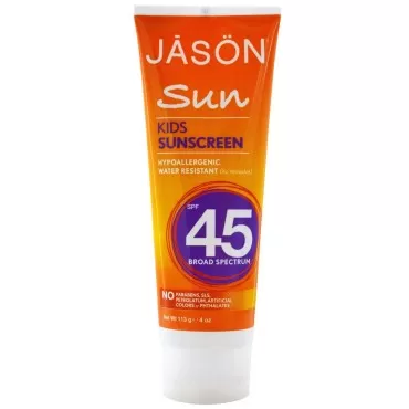 Jason Kids Sunscreen Lotion SPF 45 4 oz (Pack of 3)