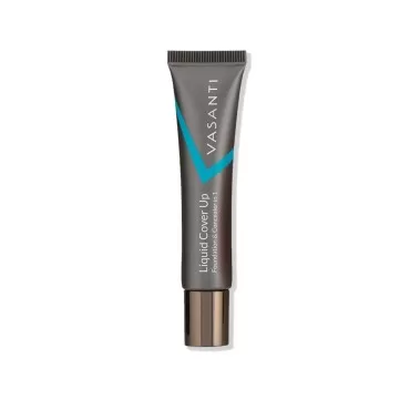 VASANTI Oil-Free Foundation & Concealer in 1 - Liquid Cover-Up (V4) - Full Matte Coverage Long Lasting Paraben-Free Vegan Friendly Makeup
