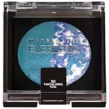 Maybelline New York Eye Studio Color Pearls Marbleized Eyeshadow, Tantalizing Teal 50, 0.09 Ounce