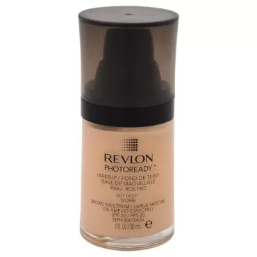 Revlon PhotoReady Makeup, 001 Ivory, 1-Fluid Ounce