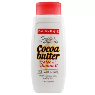 Fruit of the Earth Smooth Hydrating Cocoa Butter Lotion 20 oz.