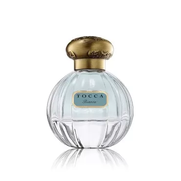 Tocca Eau de Parfum, Bianca: Fresh Floral, Rose, Lemon, Green Tea, Hand-Finished Bottle (50 ml)