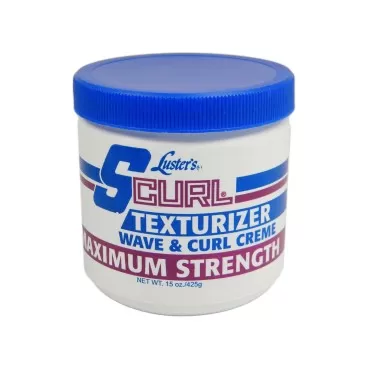 Luster's S Curl Texturizer Maximum Strength, 15 Ounce