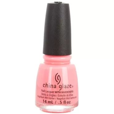 China Glaze Nail Lacquer with Hardeners:Shocking P...