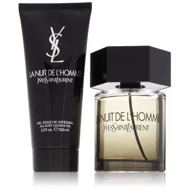 YSL La Nuit L'Homme Set (3.3 Eau de Toilette Spray, 3.3 Shower Gel) Combo