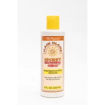 Maui Island Secret Browning Creme SPF 5 8 Oz.