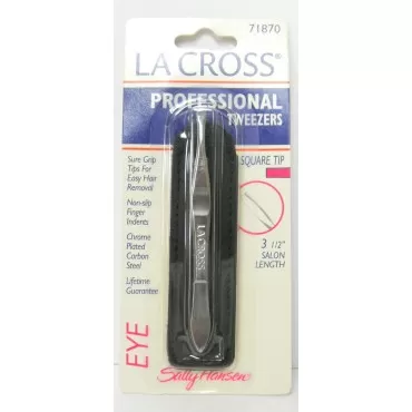 LA CROSS Professional Tweezers (Square tip)...