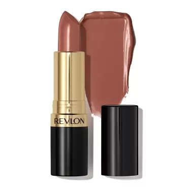 Revlon Lipstick, Super Lustrous Lipstick, Creamy Formula For Soft, Fuller-Looking Lips, Moisturized Feel, 671 Mink, 0.15 oz