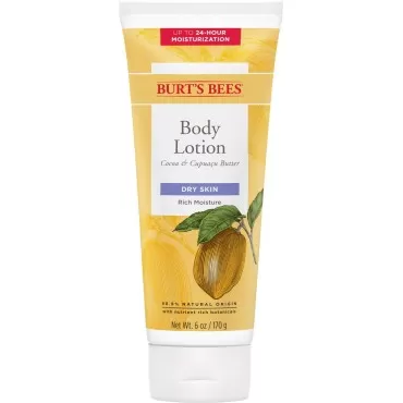 Burt's Bees Butter Body Lotion for Dry Skin with C...