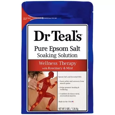 Dr. Teal's Epsom Salt Soaking Solution, Rosemary a...