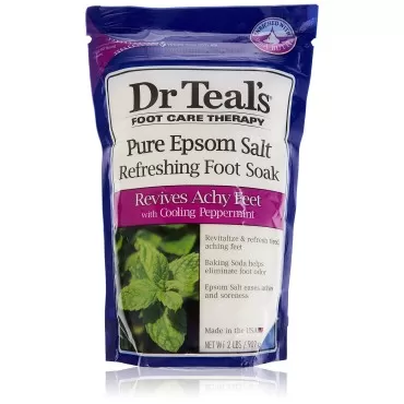 Dr. Teal's Epsom Salt Foot Soak, Cooling Peppermin...