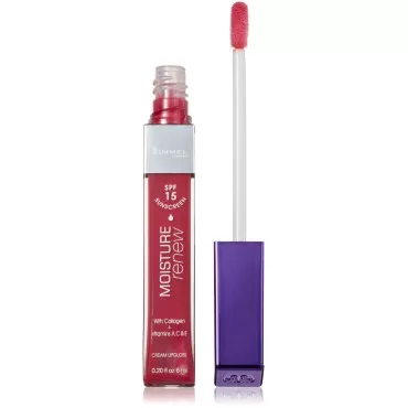 Rimmel Moisture Renew Cream Lipgloss Purple Rescue...