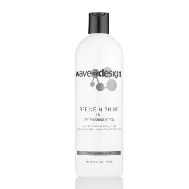 Design Essentials Define & Shine 2-N-1 Dry Finishing Lotion, 16 Ounce