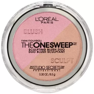 L'Oreal Paris Studio Secrets The One Sweep Sculpting Blush, Posh, Mauve, 0.30 Ounce