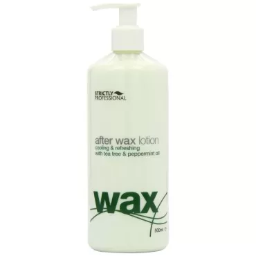 Strictly Professional After Wax Lotion with Tea Tree and Peppermint Oil 500ml