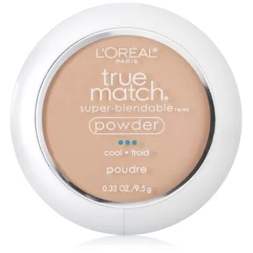 L'Oreal True Match Powder, Natural Ivory [C2], 0.33 oz (Pack of 2)