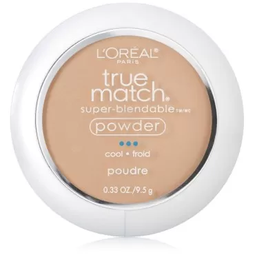 L'Oreal True Match Powder, Creamy Natural [C3], 0.33 oz (Pack of 2)