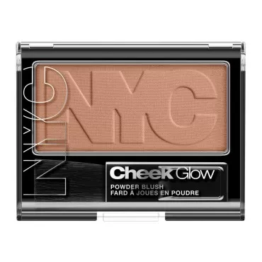 N.Y.C. New York Color Cheek Glow Blush, Riverside Rose, 0.28 Ounce