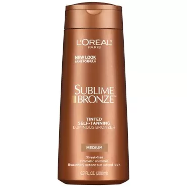 L'Oreal Sublime Bronze, Tinted Self-Tanning Luminous Bronzer, Medium 6.7 oz (Pack of 3)