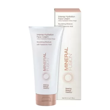 Mineral Fusion Facial Moisturizer - Intense Hydration Face Cream with Hyarulonic Acid, Shea Butter & Rosehip Oil, Moisturizing & Nourishing for Dry Skin, 3.4 oz
