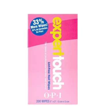 OPI Expert Touch Lint-Free Nail Wipes, 200 Count...