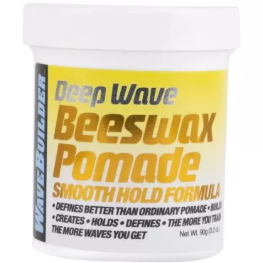 Wavebuilder Deep Wave Beeswax Pomade Smooth Hold Formula