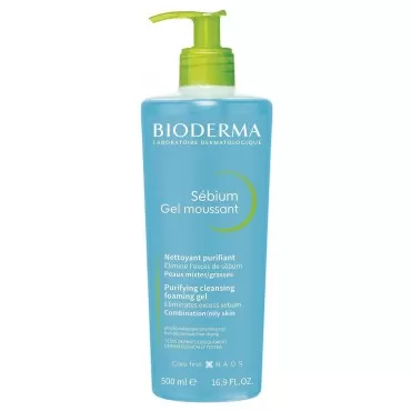 Bioderma - Sébium - Foaming Gel Pump - Cleansing a...