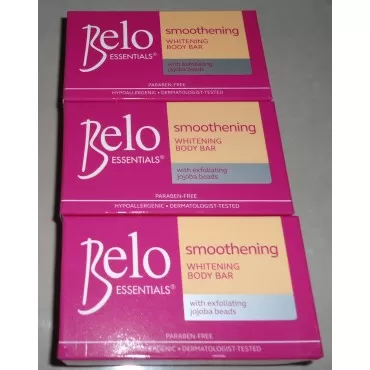 Belo Whitening Body Bar (Pack of 3)...