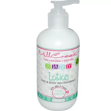 Mill Creek Baby Lotion with Witch Hazel, Fragrance free - 8.5 fl. oz./ 255 ml