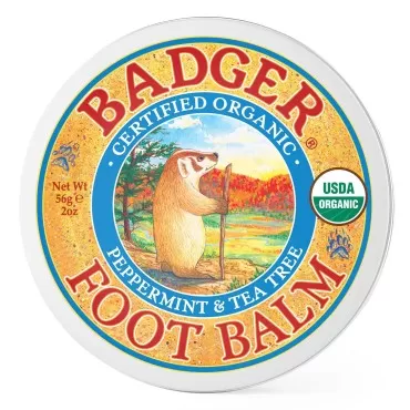 Badger Foot Balm, Organic Tea Tree & Olive Oil Foo...