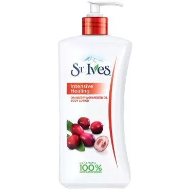 St. Ives Intensive Healing Body Lotion, Cranberry ...
