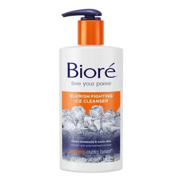 Bioré Blemish Fighting Ice Cleanser, Salicylic Aci...