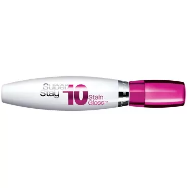 Maybelline New York Superstay 10 hour Stain Gloss, Fresh Fuchsia, 0.35 Fluid Ounce