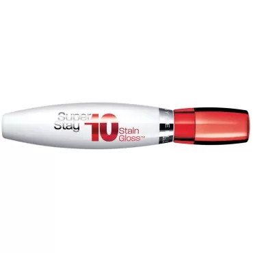 Maybelline New York Superstay 10 hour Stain Gloss, Cool Coral, 0.35 Fluid Ounce